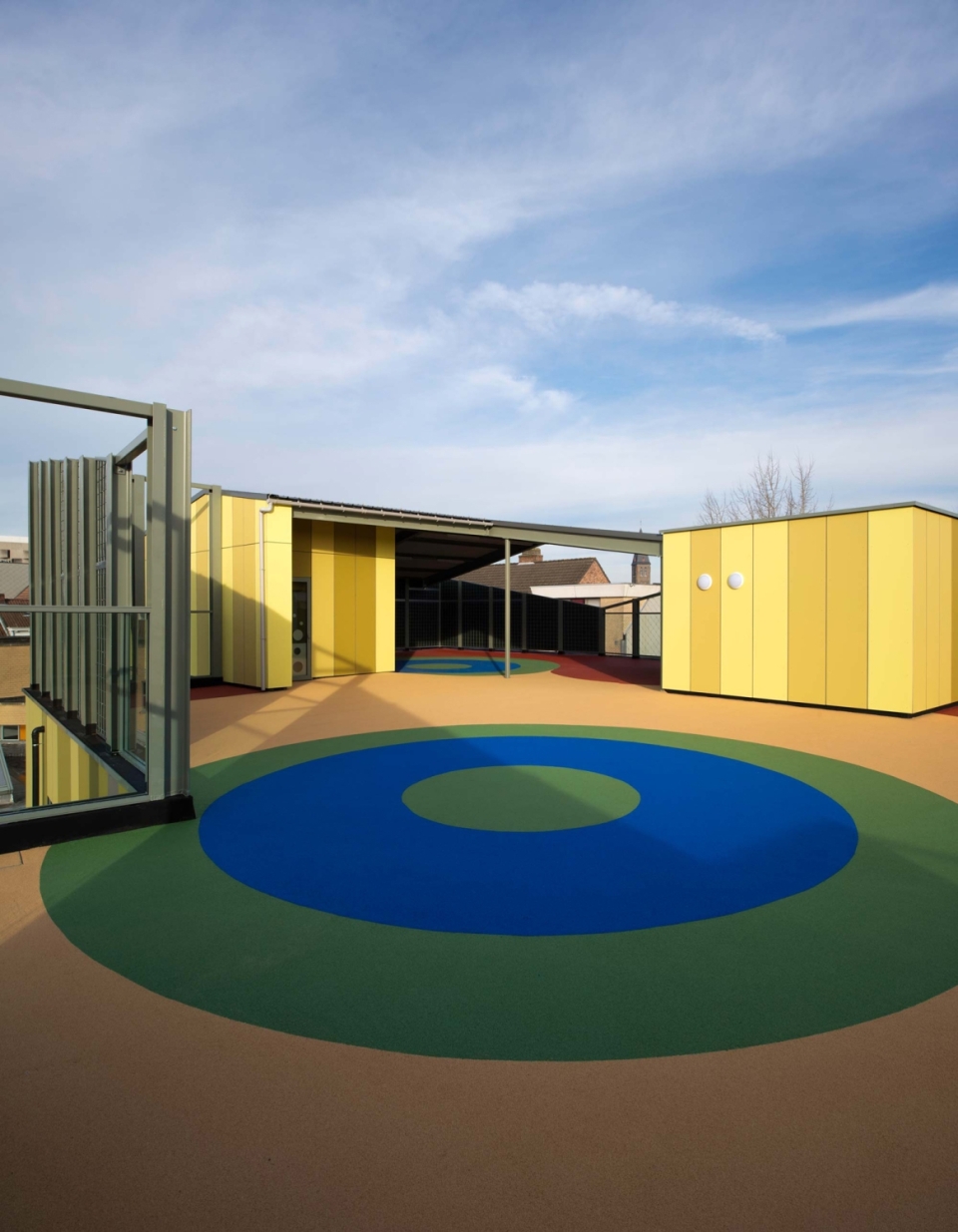 School Sint-Bavo Gent - speeltuin dak
